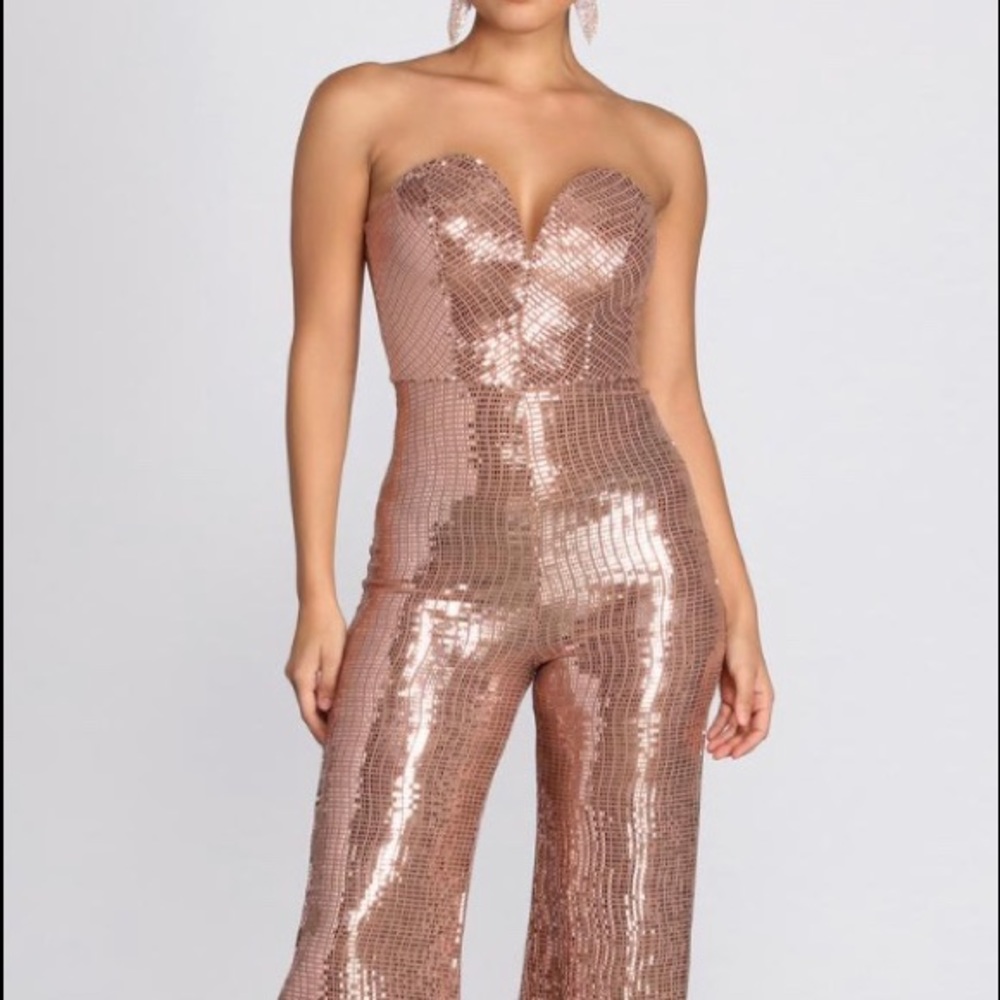 Sequin Jumpsuit